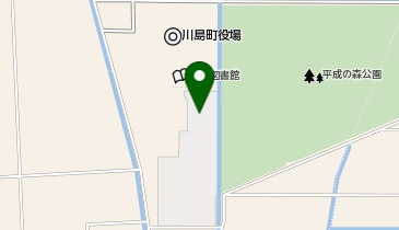 川島町民体育館の地図画像