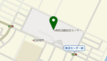 埼玉県県民活動総合センター体育館の地図画像