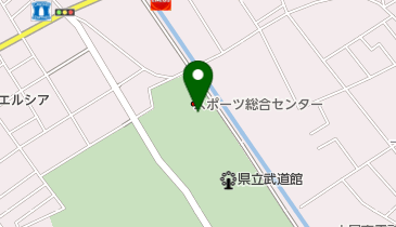 スポーツ総合センターアリーナの地図画像