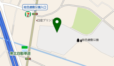 毎日興業アリーナ久喜メインアリーナ(第1体育館)の地図画像