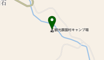 白石観光農園村キャンプ場の地図画像