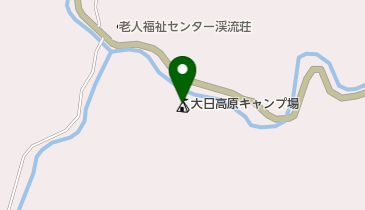 浦山大日高原キャンプ場の地図画像