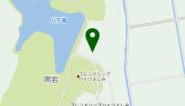 八丁湖公園キャンプ場の地図画像