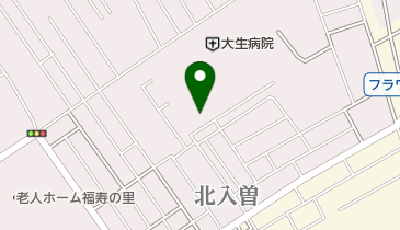 フラワーヒルテニスガーデンの地図画像