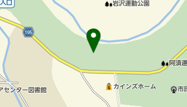 阿須運動公園テニスコートの地図画像