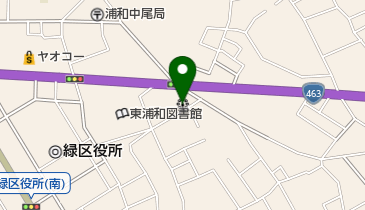 浦和パークテニスクラブの地図画像