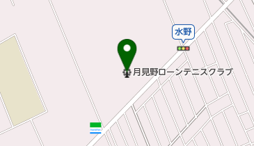 月見野ローンテニスクラブの地図画像