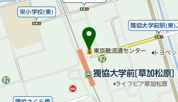 東武松原インドアテニススクールの地図画像