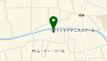 インドアテニススクールの地図画像