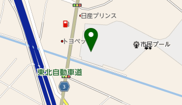 久喜市総合運動公園テニスコートの地図画像