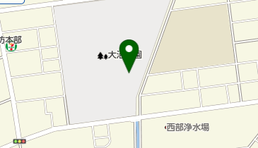 大沼テニスコートの地図画像