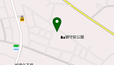 鎮守前公園・テニスコートの地図画像