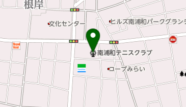 南浦和テニスクラブの地図画像