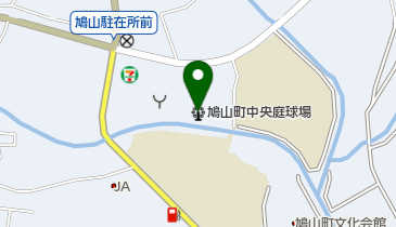 鳩山町中央庭球場の地図画像