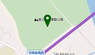 富士見市運動公園テニスコートの地図画像