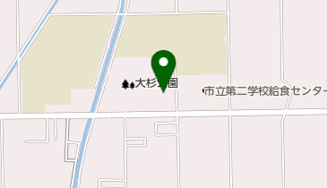 北体育館テニスコートの地図画像