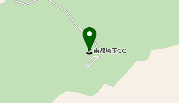 東都埼玉カントリー倶楽部の地図画像