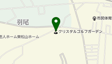 クリスタルゴルフガーデン東松山の地図画像
