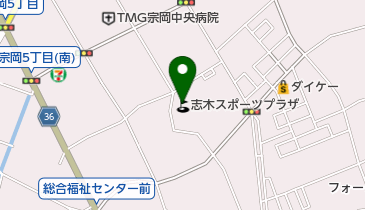 志木スポーツプラザの地図画像