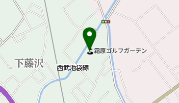 霜原ゴルフガーデンの地図画像