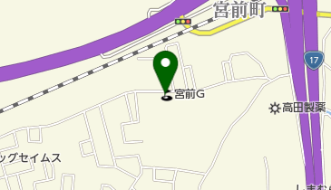 宮前ゴルフセンターの地図画像