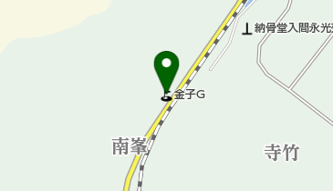 金子ゴルフセンターの地図画像