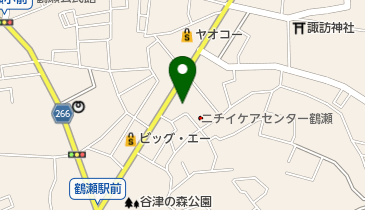 鶴瀬ゴルフランドの地図画像