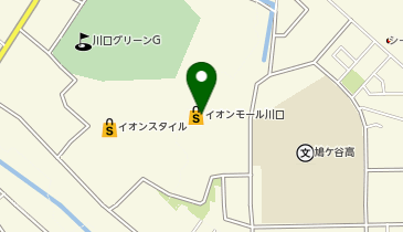 GiGOイオンモール川口の地図画像