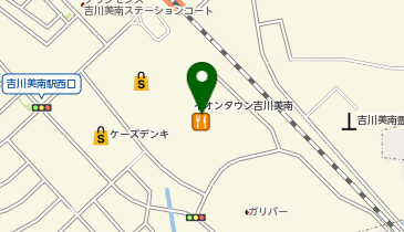 アピナ吉川美南店の地図画像
