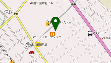 アピナ上尾店の地図画像
