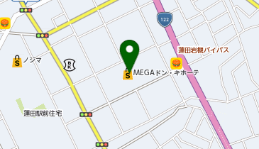 GiGO MEGAドン・キホーテ蓮田の地図画像