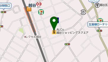 GiGO ALCo越谷ショッピングスクエアの地図画像