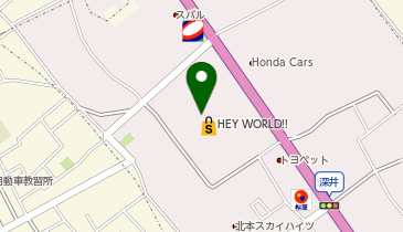 GiGO HEY WORLD北本の地図画像