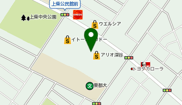 ハローズガーデン深谷の地図画像