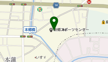 新郷スポーツセンターの地図画像