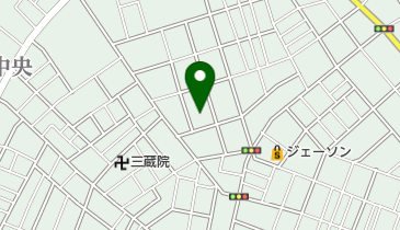 蕨市中央プールの地図画像