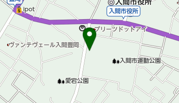 運動公園プールの地図画像