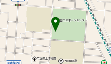 戸田市スポーツセンター屋内プールの地図画像