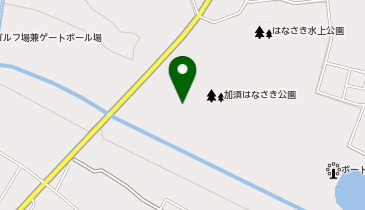 加須はなさき水上公園パターゴルフの地図画像