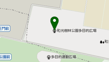 和光樹林公園多目的広場の地図画像