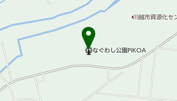 なぐわし公園温水利用型健康運動施設の地図画像
