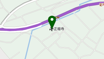 正福寺の地図画像