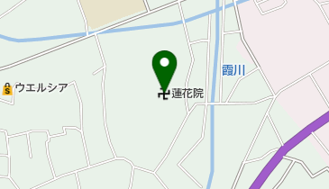 蓮花院の地図画像