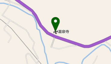 瀧泉寺の地図画像