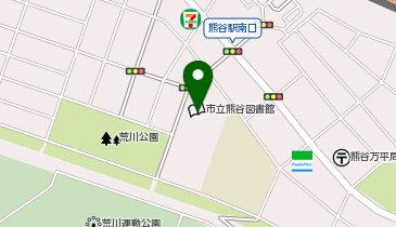 熊谷市立文化センタープラネタリウム館の地図画像