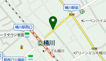 桶川市民まつりの地図画像