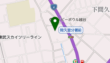 下間久里の獅子舞の地図画像