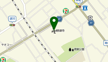 十夜法要の地図画像