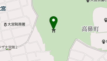 大宮薪能の地図画像