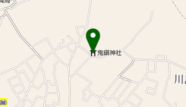 鬼鎮神社の地図画像